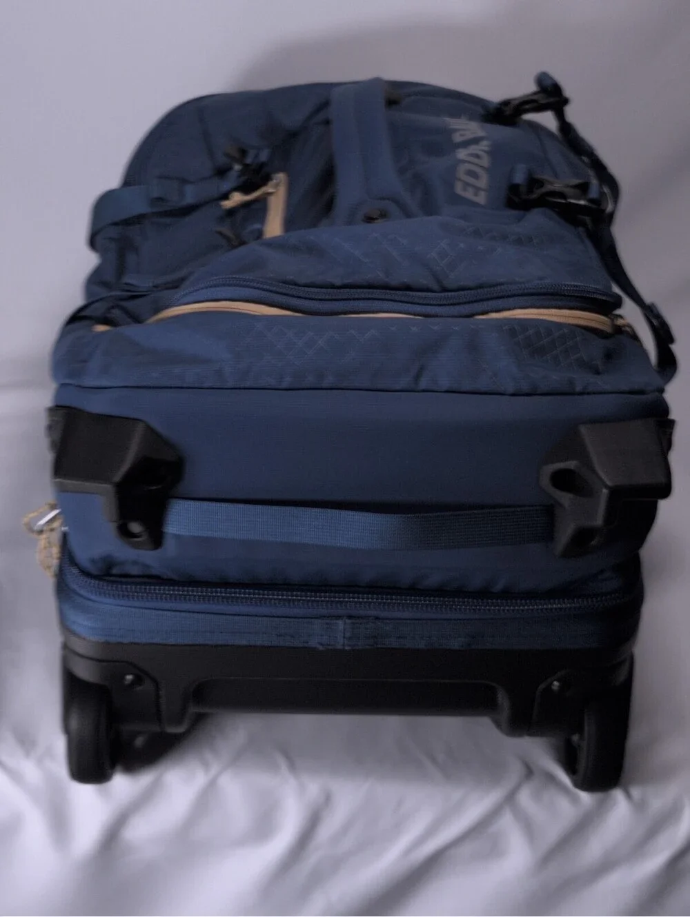 Eddie Bauer Expedition 22 Duffel 2.0 Rolling Travel Bag True Blue New With Tags